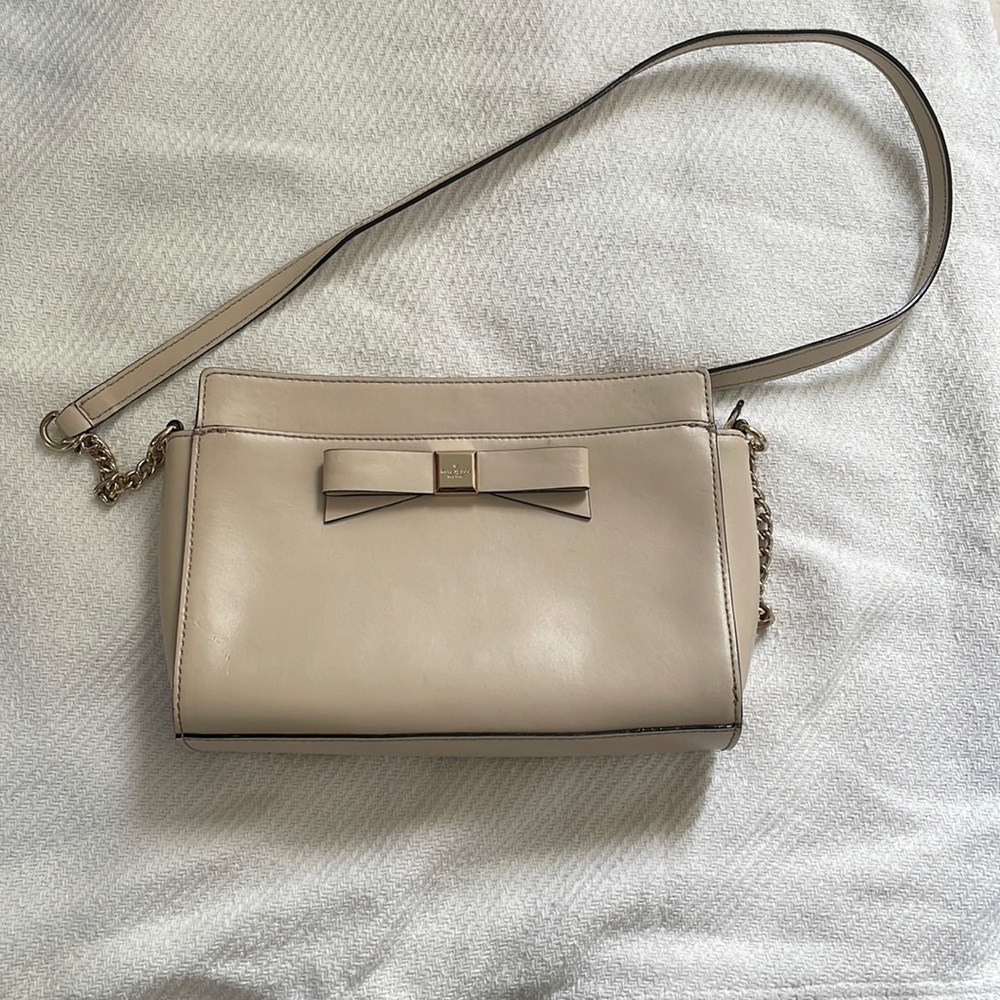 Kate Spade Cream Crossbody bag